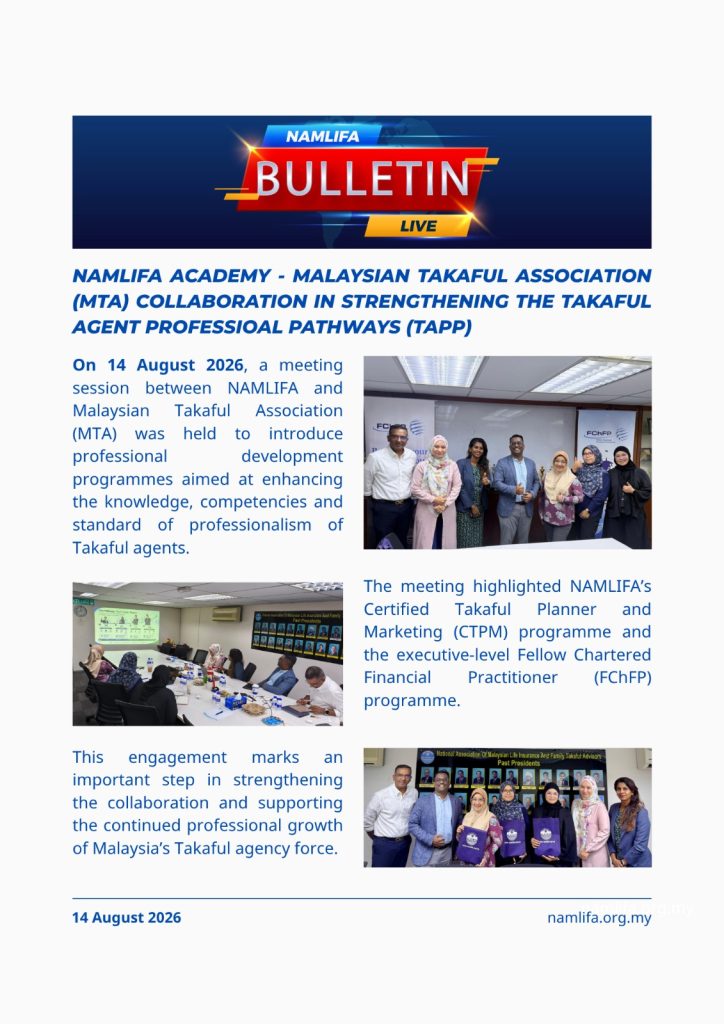 14th August Bulletin MTA